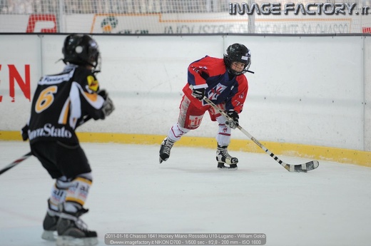2011-01-16 Chiasso 1641 Hockey Milano Rossoblu U10-Lugano - William Golob